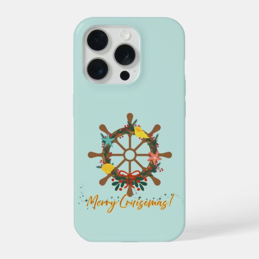 クルーズのクリスマス・航海 iPhoneケース (裏面)