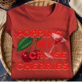 クルーズのチェリーを弾けさせる！面白いクルーズTシャツ Tシャツ
