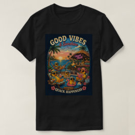クルーズのラバーダック - 休日のアヒル Tシャツ