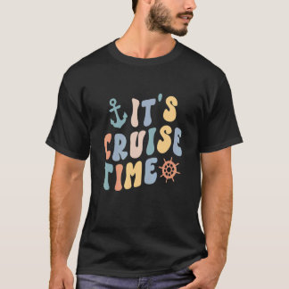 クルーズの時間 クルーズ スクワッド トリップのマッチング ファミリー Tシャツ