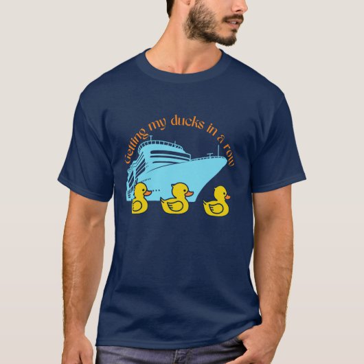 クルーズの準備は万端 Tシャツ (正面)