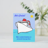 クルーズはがき ポストカード (スタンド正面)