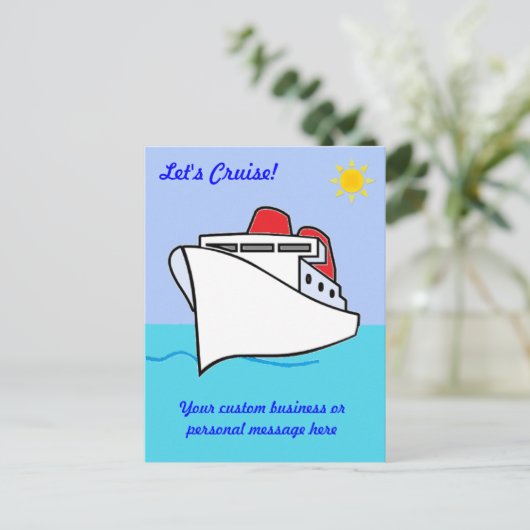 クルーズはがき ポストカード (スタンド正面)