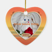 クルーズアニバーサリー – サンセットテンプレート セラミックオーナメント (裏面)