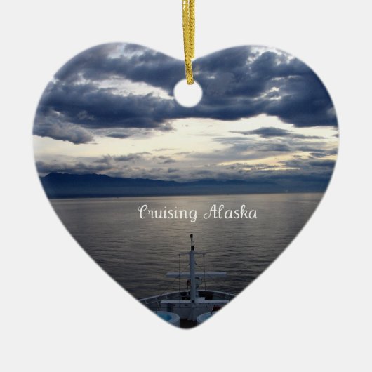 クルーズアラスカ セラミックオーナメント (正面)