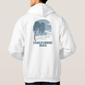 クルーズカスタムマッチンググループクルーズが最も多い パーカ (裏面)