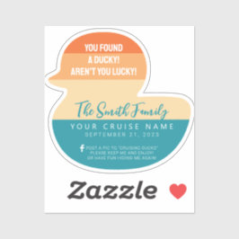 クルーズカリブのダック シール