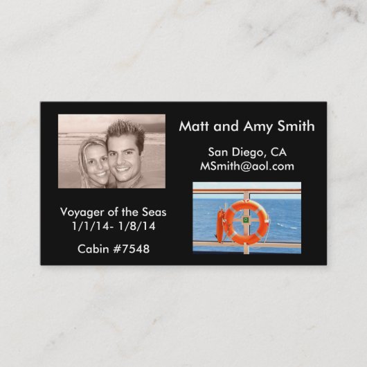 クルーズカード 名刺 (正面)