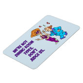 クルーズキャビンおもしろいドアダイニングルーム マグネット (左側)