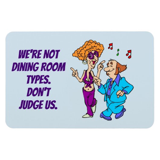 クルーズキャビンおもしろいドアダイニングルーム マグネット (横)