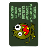 クルーズキャビンおもしろいドアハンゴバー マグネット (縦)