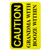 クルーズキャビンおもしろいドアマグネット – おばあちゃんのブーゼ マグネット (縦)