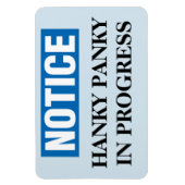 クルーズキャビンおもしろいドアマグネット – ハンキーパンキー マグネット (縦)