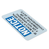 クルーズキャビンおもしろいドアマグネット – ローグウェーブ マグネット (右側)