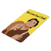 クルーズキャビンおもしろいドアマグネット – 私たちの愛 マグネット (左側)