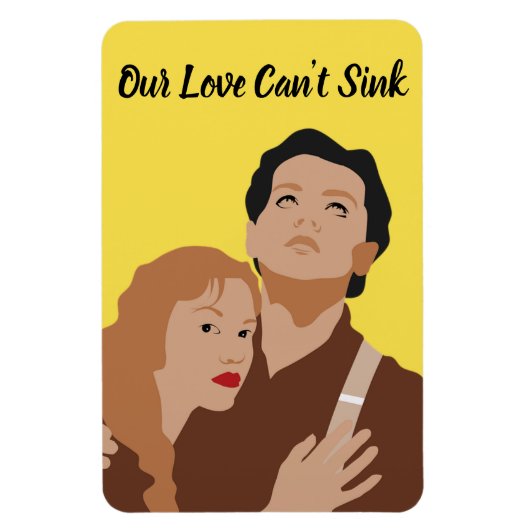 クルーズキャビンおもしろいドアマグネット – 私たちの愛 マグネット (縦)