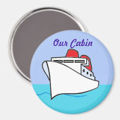 クルーズキャビンのドアマーカー マグネット (正面/裏面)