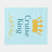 クルーズキング フリースブランケット (正面(横))