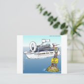 クルーズギフトおもしろいティー&カード ポストカード (スタンド正面)