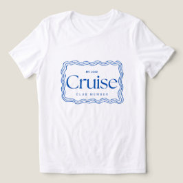 クルーズクラブ会員 カスタマイズ可能 年号デザイン トライブレンドTシャツ