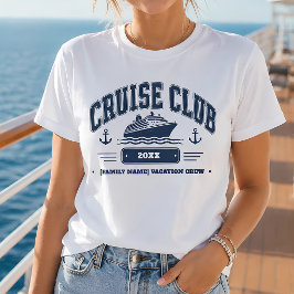 クルーズクラブ ファミリーバケーション オーダーメイド Tシャツ