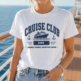 クルーズクラブ ファミリーバケーション オーダーメイド Tシャツ