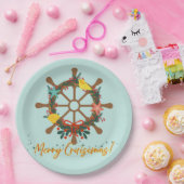 クルーズクリスマス航海の ペーパープレート (パーティー)