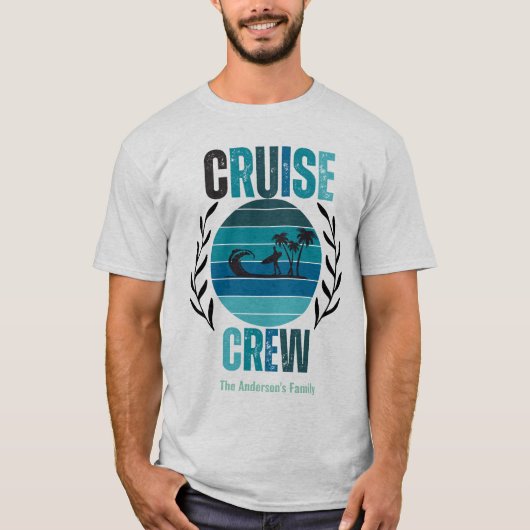 クルーズクルーカスタムマッチングファミリー懇親会 Tシャツ (正面)