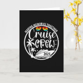 クルーズクルー2025 一緒に思い出を作る夏V カード (黄色い花)