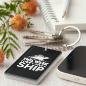 クルーズクールアートクルーズバケーションクルーズシップ キーホルダー (正面右)