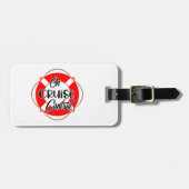 クルーズコントロールで旅行する時間 ラゲッジタグ (正面横)