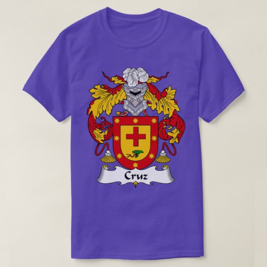 クルーズコートオブアームズ家紋 Tシャツ (デザイン正面)