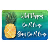 クルーズシップおもしろいステートルームキャビンのドアサイン マグネット (横)