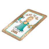 クルーズシップおもしろいドアシーズザデイバラ金ゴールド マグネット (左側)