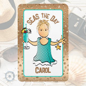 クルーズシップおもしろいドアシーズザデイバラ金ゴールド マグネット