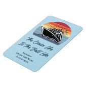 クルーズシップバハマキャビンステートルームドアマーカー マグネット (左側)