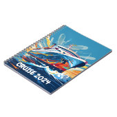 クルーズシップパーソナライズされた手帳 ノートブック (左側)