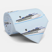 クルーズシップフォーマルナイトおもしろい ネクタイ (ロール)