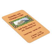 クルーズシップフローラフレーム状態室ドアマーカー マグネット (右側)