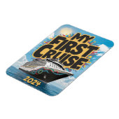 クルーズシップマイファーストクルーズカスタム マグネット (左側)