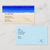 クルーズシップミュージシャントロンボンオンビーチ 名刺 (正面/裏面)