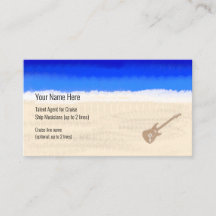 クルーズシップミュージシャンバスギタービーチ