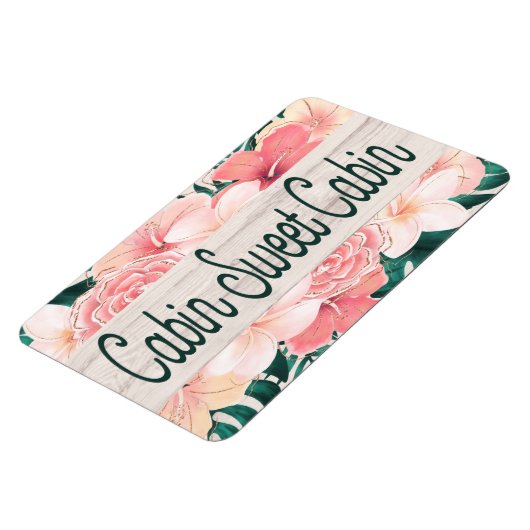 クルーズシップ客室ドア花素朴木 マグネット (左側)