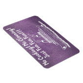 クルーズシップ客室パープルグリッタードアマーカーおもしろい マグネット (右側)