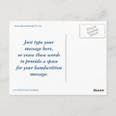 クルーズシップCocoCayのカスタムポストカード ポストカード (裏面)