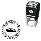 クルーズシップTravビジネス名ロケーションURL電子メール セルフインキングスタンプ (インサイチュ)