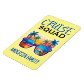 クルーズスクワッドマッチンググループファミリーマグネット マグネット (左側)