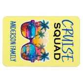 クルーズスクワッドマッチンググループファミリーマグネット マグネット (横)