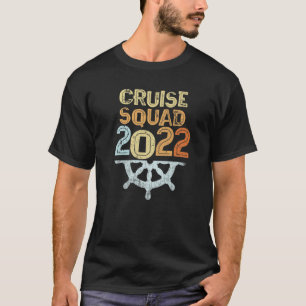 クルーズスクワッド2022シーバケーションスプリングブレイクシップT Tシャツ