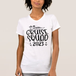 クルーズスクワッド2023家族旅行 Tシャツ